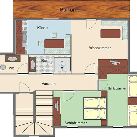 Haus Erlbacher アパート *